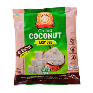 Annam Grated Coconut Easy Use Cubes 400g