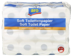 Aro Toiletpaper 24 Rolls (3 layers)