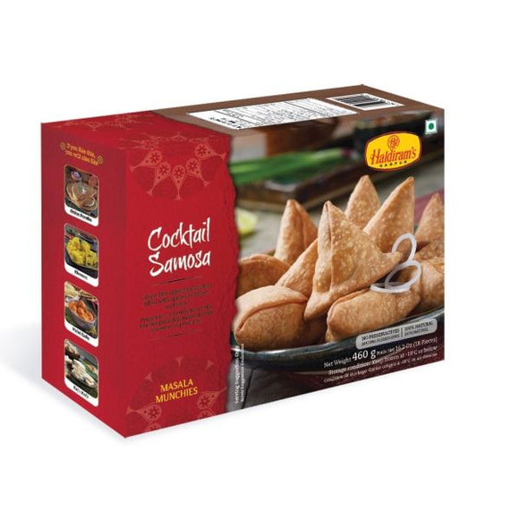 Haldiram's Cocktail Samosa 460g – Sara Foods