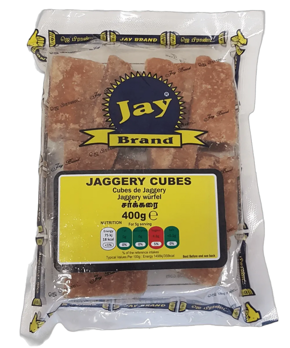 Jay Jaggery Cubes 400g