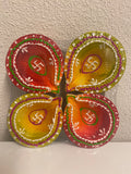 Fancy Diya 4pcs Set