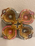 Fancy Diya 4pcs Set