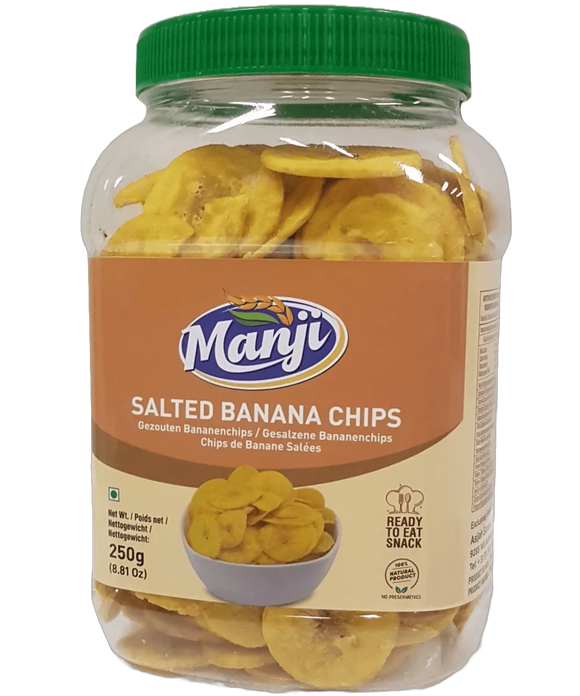 Manji Salted Banana Chips 250g