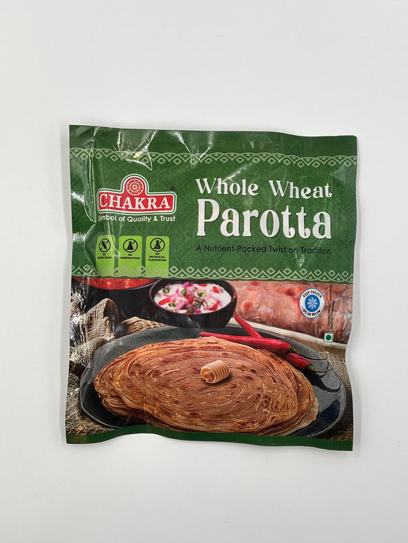 Chakra Whole Wheat Parotta 350g
