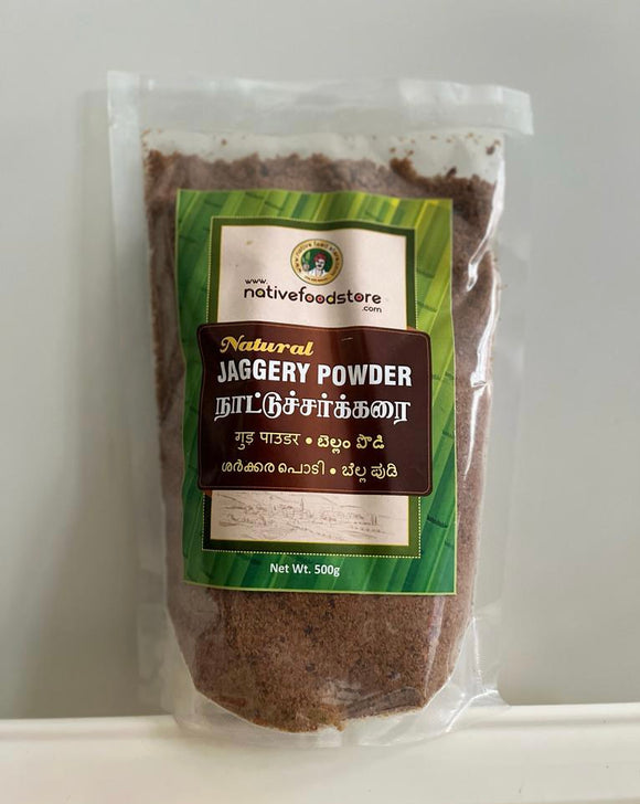 Native Food Natural Jaggery Powder 500g
