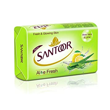Santoor Aloe Fresh Soap 100g
