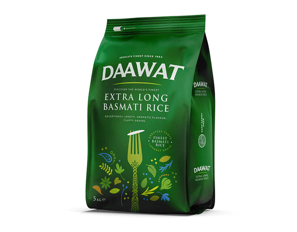Daawat Extra Long Basmati Rice 5kg