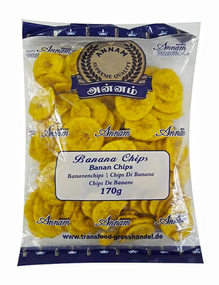 Annam Banana Chips Salt 170g