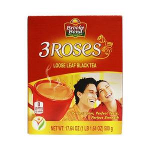 3 Roses Loose Leaf Black Tea 500g