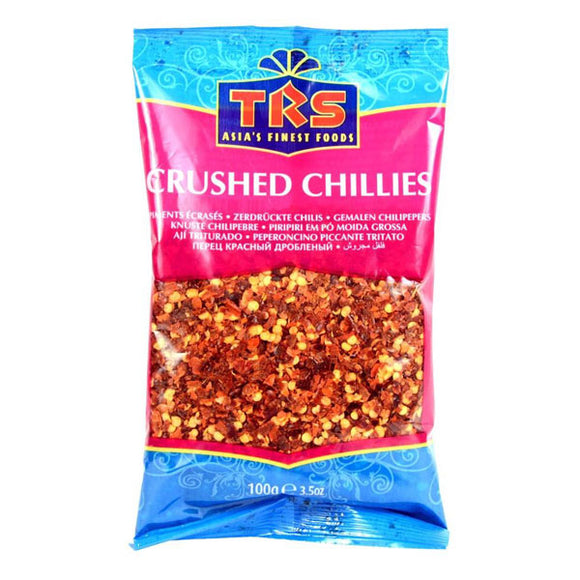 TRS Red Chillies Crushed 100g